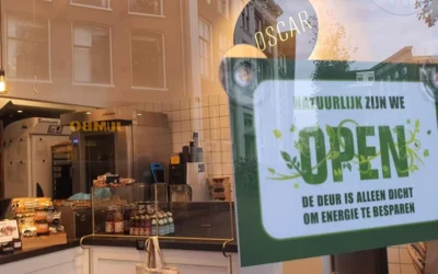 Md Haarlem verzoekt Gemeentebestuur: houd de warmte binnen, alle winkeldeuren dicht